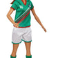 Barbie Soccer Doll, Brunette Ponytail, Colorful 16 Uniform, Soccer Ball, Cleats, Tall Socks, Great Sports for Ages 3+