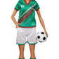 Barbie Soccer Doll, Brunette Ponytail, Colorful 16 Uniform, Soccer Ball, Cleats, Tall Socks, Great Sports for Ages 3+