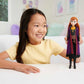 Disney Frozen 2023 Anna Posable Fashion Doll with Signature Clothing and Accessories Inspired Frozen 2 Movie for Ages 3+ (HLW50)