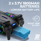 Bezgar Drone with Camera 1080P HD, Foldable FPV Drones with One Key Take Off