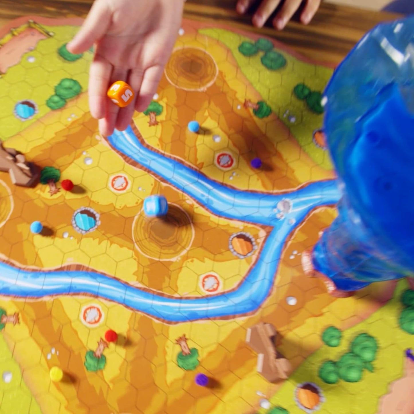 Funskool Play Fun Tornado Force 2-4 Players, Strategic Board Game for Boys and Girls, Family Game