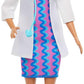 Barbie Careers Doctor Doll & Accessory, Fashion Doll Wearing Removable Look With Stethoscope for Kids Ages 3 Years & Up