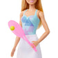 Barbie 12 inches Tennis Player Doll with Cute Tennis Outfit with Shirt,Tennis Racket & Tennis Ball Accessories for Ages 3 Years & Up
