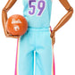 Barbie Made To Move Career Basketball Player Doll With Uniform And Ball For Kids Ages 3 Years And Up