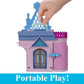 Disney Frozen Storytime Stackers Playset Anna's Castle in Arendelle Doll House with Small Doll, Olaf and 7 Accessories For Kids Ages 4+