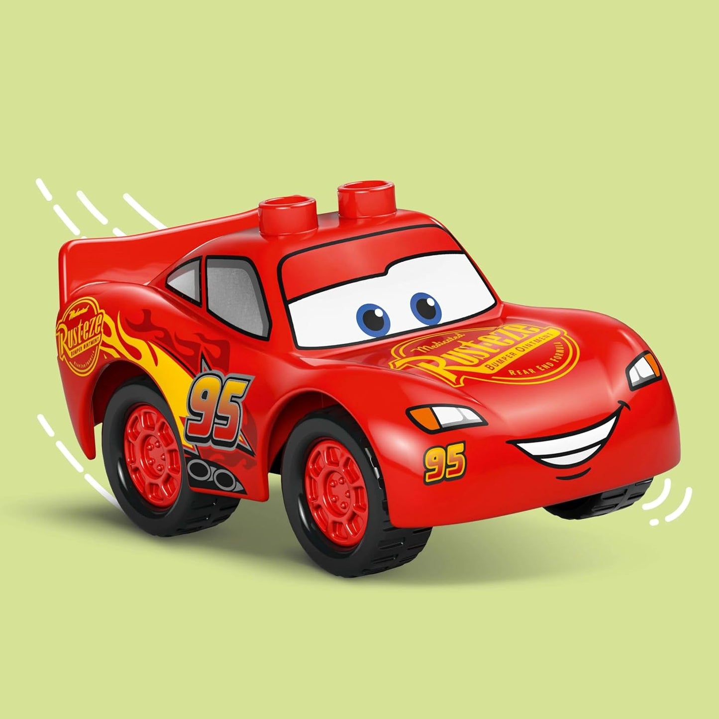 LEGO DUPLO Disney and Pixar Cars McQueen’s Visit to Doc’s Garage Building Kit For Ages 2+ Years
