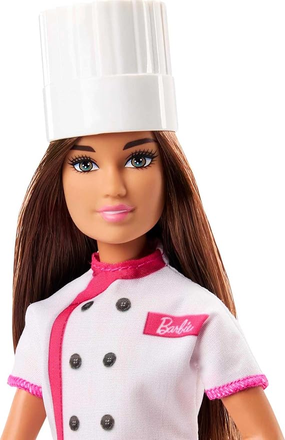 Barbie Careers Pastry Chef Doll For Kids Ages 3 Years And Up