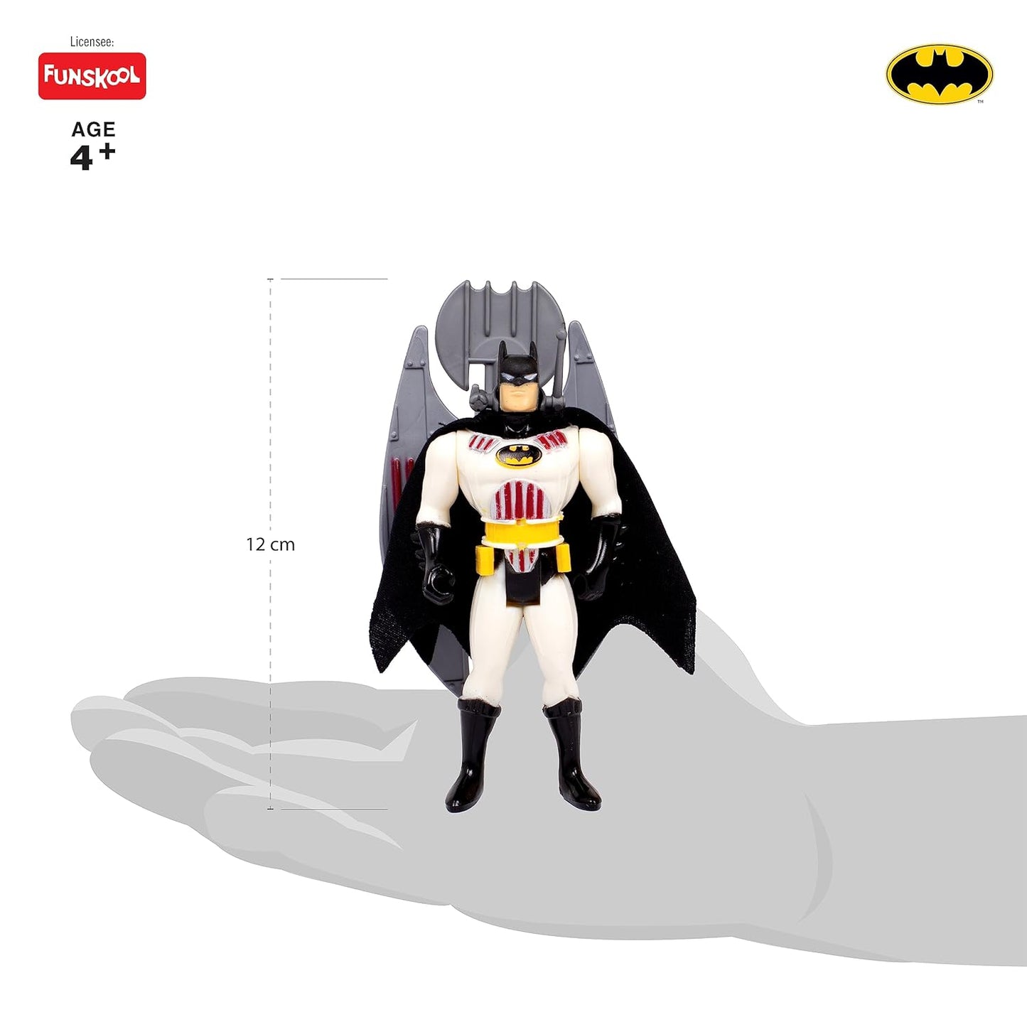 Funskool Anti Freeze Batman Action Figurine for Ages 4+ (Card & Design May Vary)