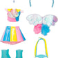 Cry Babies BFF Jenna Fashion Doll With Long Hair Including Outfit And Accessories For Ages 3 And Up