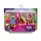 Disney Princess Belle Small Doll & Philippe Horse with Stable Playset, Saddle & Accessories, Storytime Stackers, Inspired by Movie