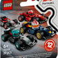 LEGO F1 Collectible Race Cars For Kids and Collectors,Design & Styles May Vary, Any 1 Model