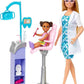 Barbie Careers Blonde Hair Dentist Doll and Playset with Accessories Medical Doctor Set for Kids Ages 3+