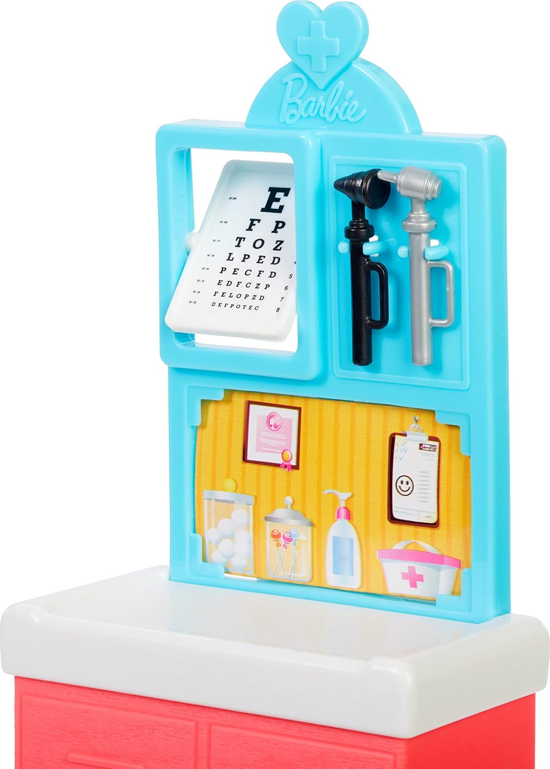 Barbie Pediatrician Doll and Doctor Playset with Purple Scrubs & Accessories for Kids Ages 3 Years and Up