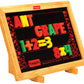 Funskool Giggles Learn N Write 2 In 1 Magnetic & Dry Erase Early Learning Slate For 3 Years & Above