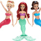Disney Princess Mattel Ariel Mermaid Fashion Doll & 2 Mermaid Sister Dolls, Posable