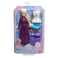 Disney Frozen Elsa Fashion Doll and Bear Cub Figure with 4 Accessories Including Pet Bed and Duvet Inspired by the Animals from Arendelle