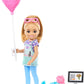 Barbie Toys, Chelsea Doll & Accessories Florist Set, Career Blonde Small Doll with 5 Flower Shop-Themed Pieces Including Bouquet & Register