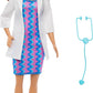 Barbie Careers Doctor Doll & Accessory, Fashion Doll Wearing Removable Look With Stethoscope for Kids Ages 3 Years & Up