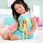 Barbie Fashionistas Doll #222, Petite With Blonde Wavy Hair, Golden Jumpsuit, 65th Anniversary Doll For Kids Ages 3+