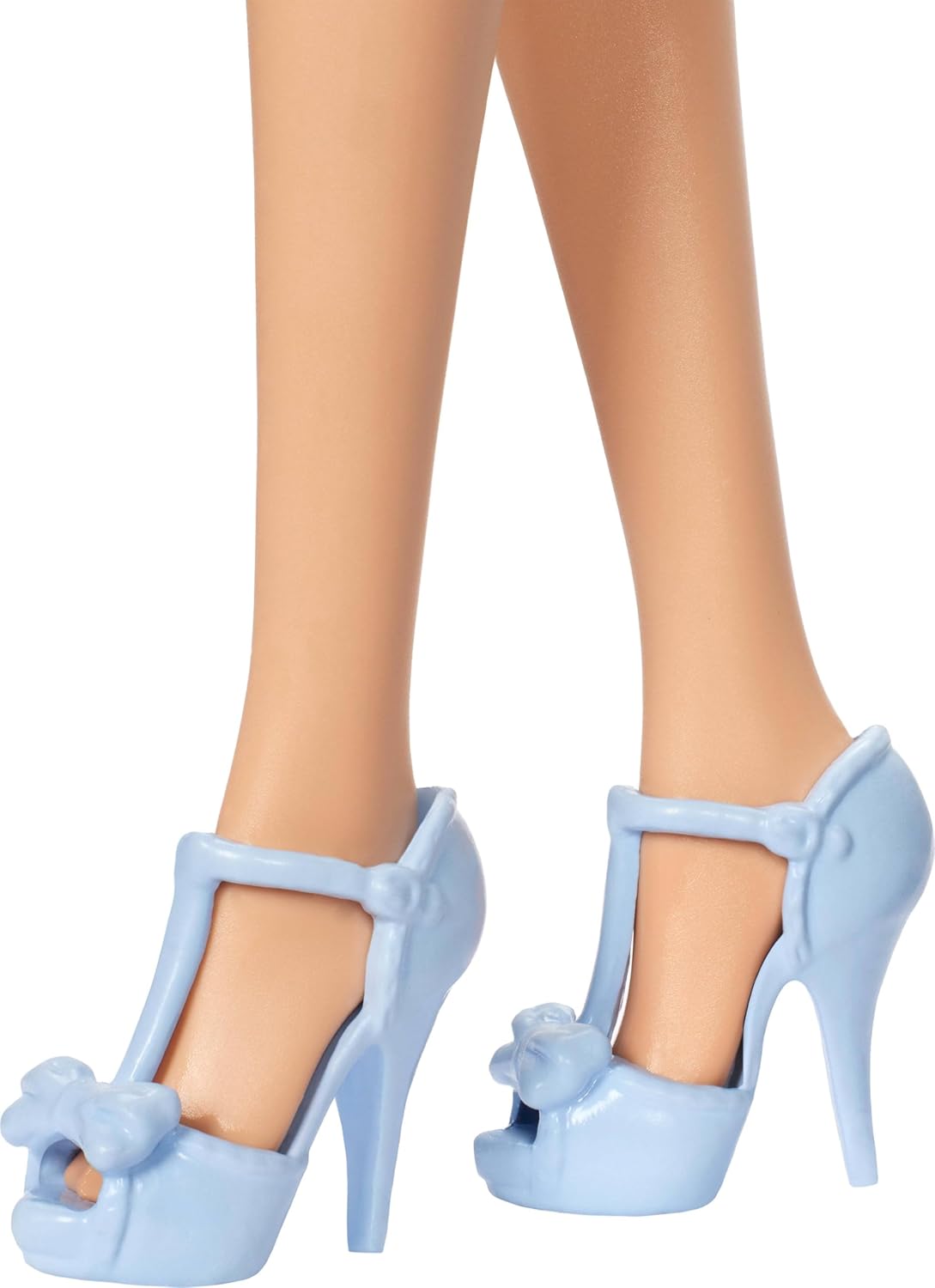 Barbie Fashionistas Doll #237 in Blue Bow Halter Dress, Blonde Ponytail With Bow Accessory for Kids Ages 3+