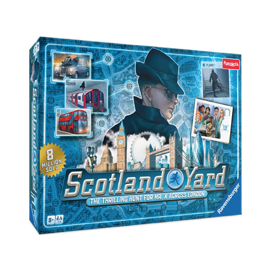 Funskool Games Scotland Yard Deluxe Detective Board Game for 2-4 Players, Ages 8 Years & Up