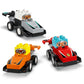 LEGO DUPLO Town F1 Team Race Cars & Drivers Building Kit For Ages 2+ Years