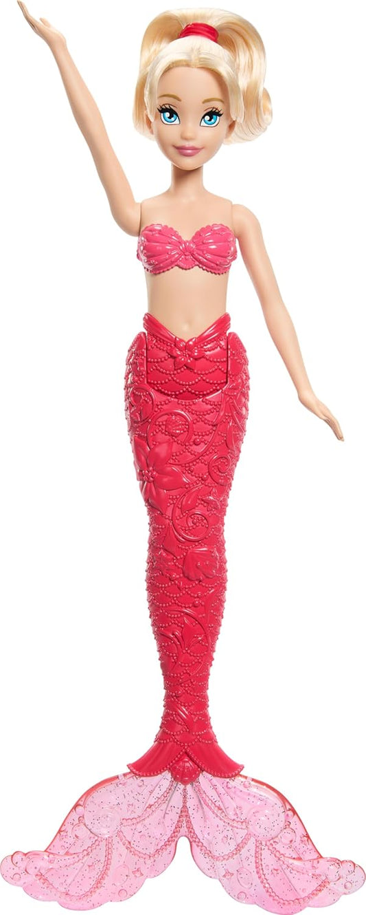 Disney Princess Mattel Ariel Mermaid Fashion Doll & 2 Mermaid Sister Dolls, Posable