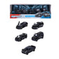 Majorette Black Edition 2.0 5 Pack Set - Metal Toy Car with Freewheel, Suspension & Opening Parts for Kids & Collectors