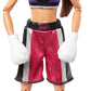 Barbie Made To Move Career Boxer Player Doll With Uniform And Boxing Gloves For Kids Ages 3 Years And Up
