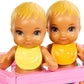 Barbie Skipper Baby-Sitter The Twin Room Dolls and Accessories For Kids Ages 3+