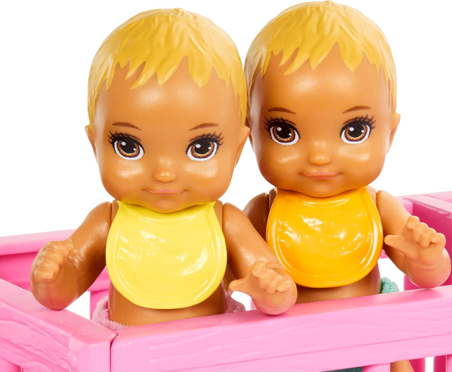 Barbie Skipper Baby-Sitter The Twin Room Dolls and Accessories For Kids Ages 3+