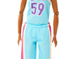 Barbie Made To Move Career Basketball Player Doll With Uniform And Ball For Kids Ages 3 Years And Up
