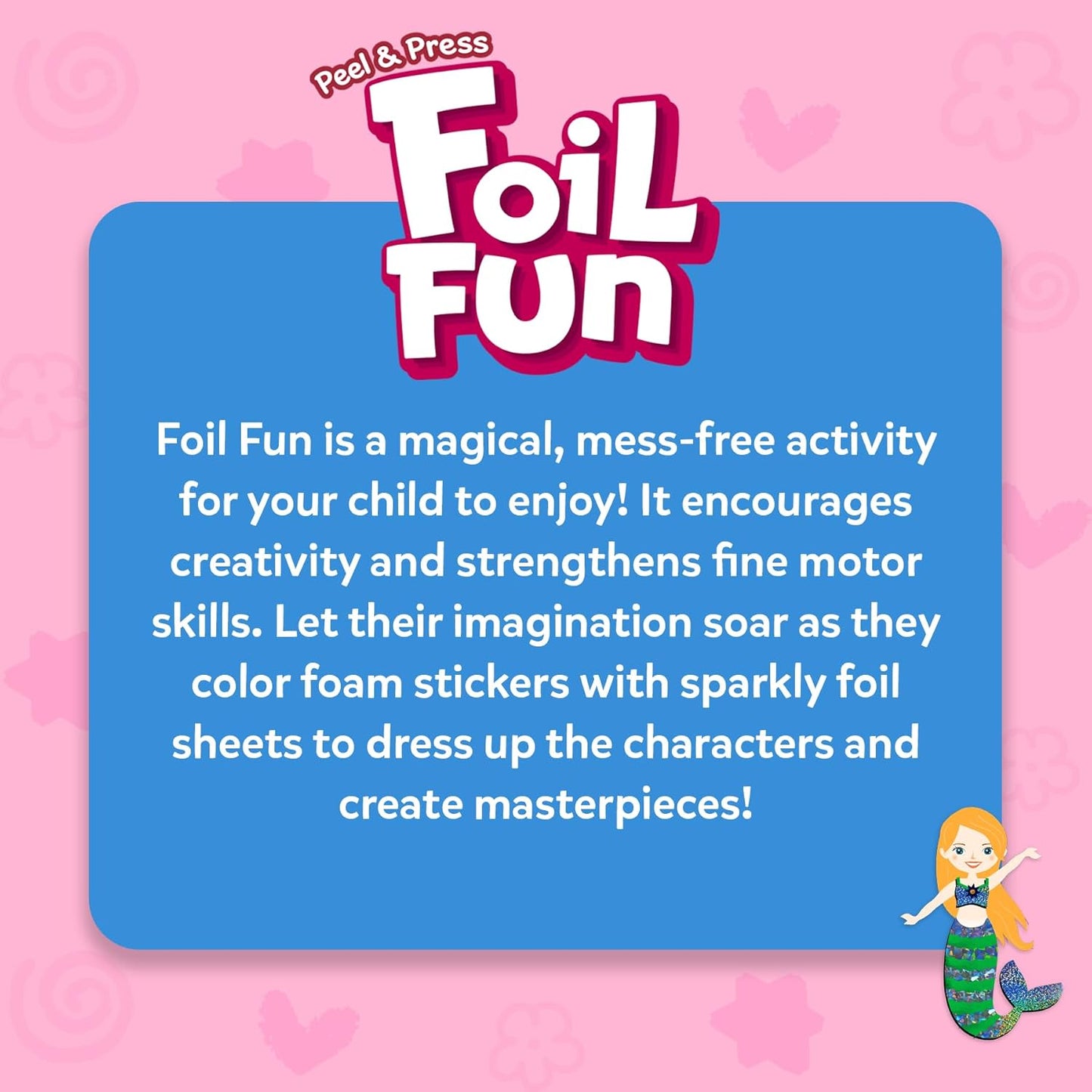 Skillmatics Foil Fun: Dress Up No Mess Art Kit For Kids Ages 4+