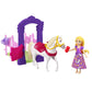Disney Princess Rapunzel Small Doll & Maximus Horse with Stable Playset, Saddle & Accessories, Storytime Stackers, Inspired by Tangled