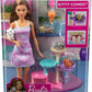 Barbie Kitty Condo Doll and Pets Playset with Brunette Doll, 1 Cat, 4 Kittens, Cat Tree & Accessories Toy for Kids Ages 3 Years & Up
