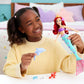 Disney Princess Ariel Swimming Mermaid Fashion Doll with Dolphin Water Squirter, Sebastian Figure & 4 Accessories For Kids Ages 3+
