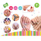 Funskool Handycrafts Nail Design Studio DIY Activity Kit for Girls Ages 7 and Above