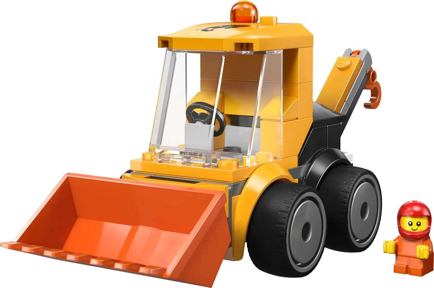 LEGO City Rides – Construction Loader - Mini Car Building Kit For Ages 5 Years & Up