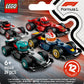 LEGO F1 Collectible Race Cars For Kids and Collectors,Design & Styles May Vary, Any 1 Model