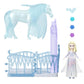 Disney Frozen Elsa Small Doll & The Water Nokk Horse with ICY Haven Playset, Saddle & Accessories, Storytime Stackers, Inspired by Disney Frozen Movie
