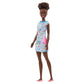 Barbie 12 inches Teacher Doll with Cute School Supply Print Fashion, Pink Ballet Flat Shoes & Notebook Accessory for Ages 3 Years & Up
