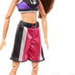 Barbie Made To Move Career Boxer Player Doll With Uniform And Boxing Gloves For Kids Ages 3 Years And Up
