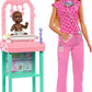 Barbie Baby Doctor Playset With Brunette Fashion Doll, 1 Baby Doll And Accessories For Kids Ages 3+