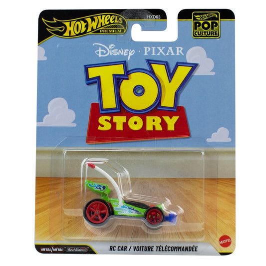 Hot Wheels Pop Culture 1:64 Scale Premium Toy Story RC Die-Cast Replica Toy Car For Ages 4+