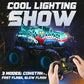 Bezgar 1:20 RC Monster Truck with Two Car Shells, Light, Music & 360° Spins