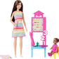 Barbie Teacher Doll With Brunette Fashion Doll, 1 Toddler Doll, & Teaching Accessories For Kids Ages 3+