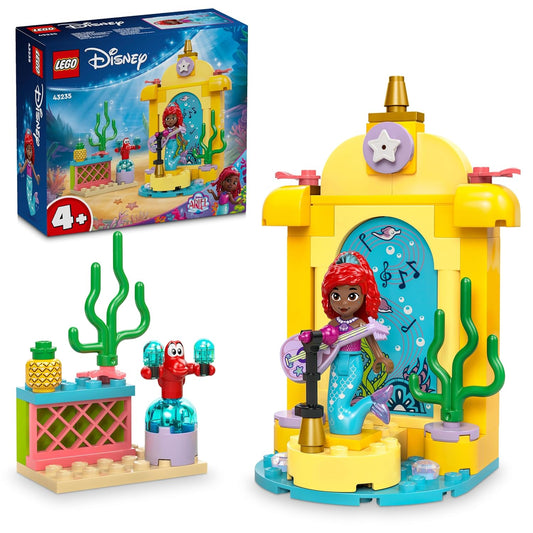 LEGO Disney Princess Ariel's Music Stage Playset Kit for Ages 4+