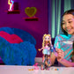 Monster High Lagoona Blue Doll In Mesh Tee And Cargo Pants, Includes Pet Fish Neptuna And Accessories Like A Backpack, Snack And Notebook