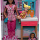 Barbie Pediatrician Doll and Doctor Playset with Purple Scrubs & Accessories for Kids Ages 3 Years and Up
