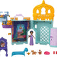 Disney Princess Jasmine Castle Stackable Dollhouse Set with Acessories, Inspired by Disney's "Aladdin" Movie